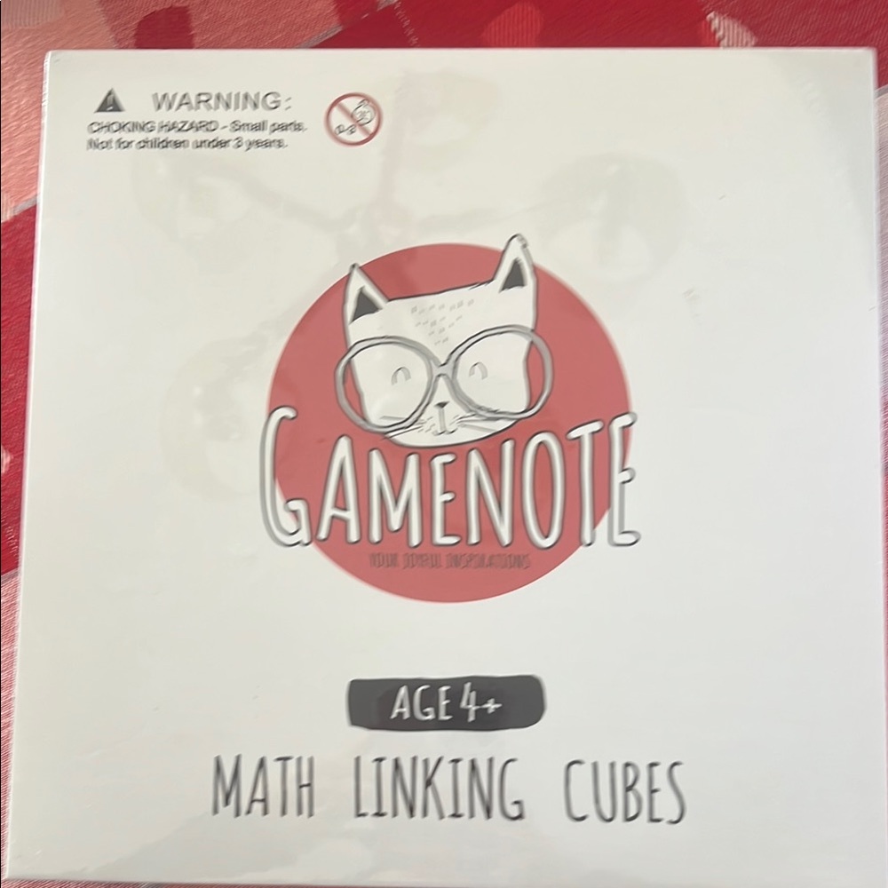 New Gamenote Math educational learning Linking math Cubes